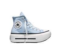 Converse - Sneakers montantes à semelle compensée - Chuck Taylor All Star Lift Double Stack High Clear Skies/White für Damen - Größe 38 Blau 38