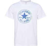 Converse STANDARD FIT CENTER FRONT CHUCK PATCH CORE TEE Unisex Shirt, weiß, größe L