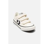 Converse Sneaker Star Player 76 3V Ox Weiß mit Klettverschluss Easy-On Größe 33