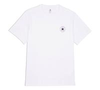Converse T-Shirt Go-To Mini Patch Weiß Code 10026565-A01, Weiß, M
