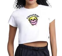 Converse T-Shirt, weiß, für Damen, Spray