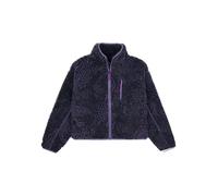 Converse Teddyfleecejacke in Lila - Größe L | Damenjacken