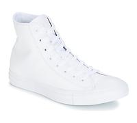 Converse Turnschuhe ALL STAR MONOCHROME CUIR HI in Weiss 41