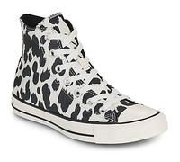 Sneaker CONVERSE "CHUCK TAYLOR ALL STAR COW PRINT", Damen, Gr. 37,5, schwarz-weiß (schwarz, egret, schwarz), Textil, Schuhe Sneaker (90711963-37,5) schwarz, egret, schwarz