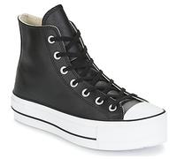 Converse Turnschuhe CHUCK TAYLOR ALL STAR LIFT CLEAN LEATHER HI in Schwarz 36 1/2