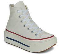 Sneaker CONVERSE "CHUCK TAYLOR ALL STAR LIFT DOUBLE", Herren, Gr. 40, egret, egret, garnet, Textil, Schuhe Sneaker (73211818-40) egret, egret, garnet