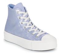 Converse Turnschuhe CHUCK TAYLOR ALL STAR LIFT PLATFORM SUEDE SHIMMER in Blau 41