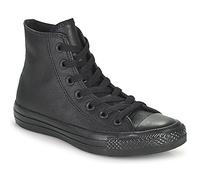 Converse Sneaker Chuck Taylor All Star Hi Monocrome Leather, Monocrom 41, EURO-Größen schwarz High Stiefel Boots Unisex 41, EURO-Größen schwarz