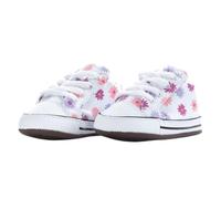 Converse Unisex-Baby Chuck Taylor All Star All Over Florals Easy-On (Säugling/Kleinkind) Sneaker, White/Light Jellyfish Jitter, 3 Infant