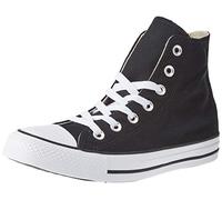 Converse Unisex Chuck Taylor All Star High Top Schuhe, Schwarz Monochrome, 10 M US Men/12 M US Women, Schwarz einfarbig, 12 Women/10 Men