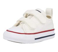 Converse Unisex Kinder ctas 2v oxx plimsolls, White Garnet White 102 Optical White, 24 EU
