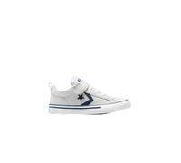Converse Unisex Pro Blaze Lederarmband, einfach zu tragen (Little Kid), Barely Grey Navy Weiß, 34 EU