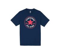 Converse Unisex T-Shirt, Chuck Taylor Tee, Navy Blue, XS