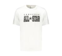 Converse Weißes Baumwoll-Herren-T-Shirt XL