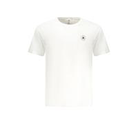 Converse Weißes Baumwoll T-Shirt für Männer L