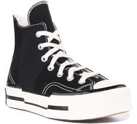 Converse Women's Casual Shoes Chuck 70 Plus Canvas A00916C Black, 37 EU, Black/White, 4 UK, schwarz/weiß, 37.5 EU