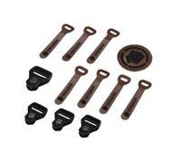 coocazoo 138808 MatchPatch Synthetic Leather, Black