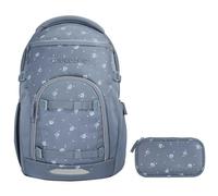 coocazoo BYTE Schulrucksack-Set 2tlg ab der 4. Klasse mit Rucksack inklusive Notebookfach, Tabletfach und Organizer für den digitalen Schultag + Schlampermäppchen (Bloomy Daisy)