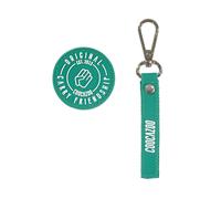 coocazoo Colour UP-Set, Fresh Mint, Mint, Anhänger & Klett-Patch für die Schulrucksäcke Mate, Joker & Porter, Motiv & Anhänger, austauschbar & individuell, ab der 3. Klasse