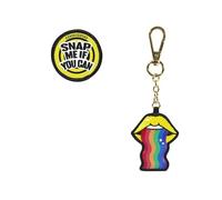 coocazoo Colour UP-Set, „Snap Me“, bunt, Anhänger & Klett-Patch für die Schulrucksäcke Mate, Joker & Porter, Motiv & Anhänger, austauschbar & individuell, ab der 3. Klasse