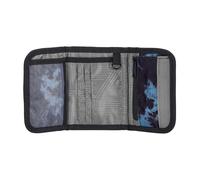 Coocazoo Geldbörse „Midnight Dust”, schwarz-blau, Portemonnaie mit Sichtfenster innen & außen, Münzfach & Kartenfächern, Klettverschluss, ab der 3. Klasse, 100% PFC freies Polyester