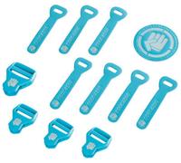 coocazoo - Coocazoo MatchPatch Special reflective coral Blau