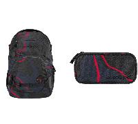 coocazoo - Coocazoo Schulrucksack 2tlg.-Set Lava Lines