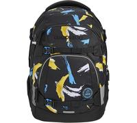 coocazoo - Coocazoo Set Mate Schulrucksack 1250g 30l + Mäppchen Crazy Artnight Schwarz
