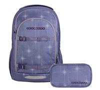 Coocazoo Every Schulrucksack Set 2tlg. inkl. Schlamperbox (Lavender Sky)