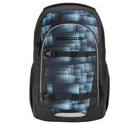 coocazoo Schulrucksack Every „Shadow Shift“, schwarz-grau, ergonomischer & anpassbarer Tornister, höhenverstellbar, mit Brustgurt & Hüftgurt, ab der 3. Klasse