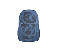 Coocazoo Schulrucksack EVERY „Graffiti Groove“, blau, ergonomischer & anpassbarer Tornister, höhenverstellbar, mit Brustgurt & Hüftgurt, ab der 3. Klasse