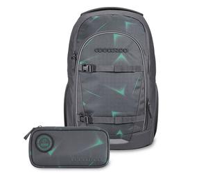 coocazoo EVERY Set aus EVERY + Mäppchen EveMap Arrow Drift