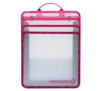 coocazoo Faltbare Heftbox, Berry, rosa-pink-lila, mit Tragegriff, platzsparend mit ausziehbaren Seiten, Heftordner für Schulrucksäcke, ab der 3. Klasse