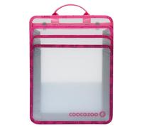 coocazoo Faltbare Heftbox, Berry, rosa-pink-lila, mit Tragegriff, platzsparend mit ausziehbaren Seiten, Heftordner für Schulrucksäcke, ab der 3. Klasse