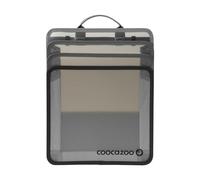 coocazoo Faltbare Heftbox, Black, mit Tragegriff, Heftordner/Heftmappe/Sammelbox für Schulrucksäcke, ausziehbare Seiten, ab der 3. Klasse, DIN-A4