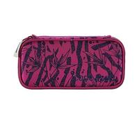 coocazoo Federmäppchen PencilDenzel „WWF Anemone-Trail“ rosa, Schlamperetui, Geodreieckfach, Stundenplanfach, herausnehmbarer Stiftehalter, zusätzliches Reißverschlussfach