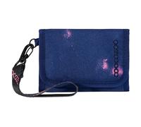 Coocazoo Geldbörse „Arctic Midnight”, lila-rosa, Portemonnaie mit Sichtfenster innen & außen, recyceltes Polyester, Münzfach & Kartenfächern, Klettverschluss, ab der 3. Klasse
