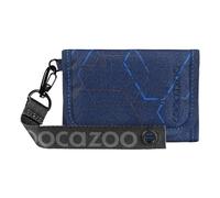 coocazoo Geldbörse, Blue Motion, blau, Portemonnaie mit Sichtfenster innen & außen, Münzfach & Kartenfächern, Klettverschluss, ab der 3. Klasse