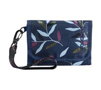 coocazoo Geldbörse „Boho Glam”, blau, Portemonnaie mit Sichtfenster innen & außen, Münzfach & Kartenfächern, Klettverschluss, ab der 3. Klasse
