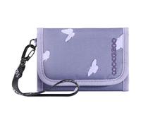 coocazoo Geldbörse „Reflective Wings”, lila, reflektierend, Portemonnaie mit Sichtfenster innen & außen, Münzfach & Kartenfächern, Klettverschluss, ab der 3. Klasse