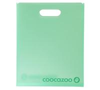 coocazoo Heftbox, Fresh Mint, grau-Mint, mit Tragegriff, Heftordner/Heftmappe/Sammelbox für Schulrucksäcke, ab der 3. Klasse, bis zur Einer DIN-A4 Größe