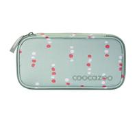 coocazoo Mäppchen „Dancing Dots”, Mint, Federmäppchen, großes Hauptfach, Schlaufen für Zirkel, Geodreieck und Lineal, Stundenplanfach, Stiftehalter, Reißverschlussfach, ab der 3. Klasse