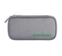 coocazoo Mäppchen „Mixed Silver Dust ”, grau, Federmäppchen, großes Hauptfach, Schlaufen für Zirkel, Geodreieck und Lineal, Stundenplanfach, Stiftehalter, Reißverschlussfach, ab der 3. Klasse