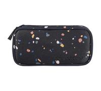 coocazoo Mäppchen „Sprinkled Candy”, schwarz, Federmäppchen, großes Hauptfach, Schlaufen für Zirkel, Geodreieck und Lineal, Stundenplanfach, Stiftehalter, Reißverschlussfach, ab der 3. Klasse