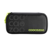 coocazoo Mäppchen „Tarp Black Thunder”, schwarz, Federmäppchen, großes Hauptfach, Schlaufen für Zirkel, Geodreieck und Lineal, Stundenplanfach, Stiftehalter, Reißverschlussfach, ab der 3. Klasse