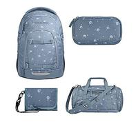 Coocazoo Mate Bloomy Daisy Schulrucksack Set 4tlg