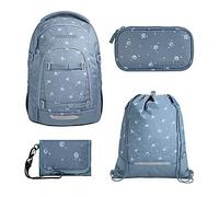 Coocazoo Mate Bloomy Daisy Schulrucksack Set 4tlg
