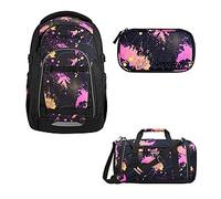 Coocazoo Mate Colour Drift Schulrucksack Set 3tlg