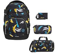 Coocazoo MATE Crazy Artnight 4tlg Schulrucksack Set