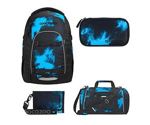 Coocazoo Mate Mystic Clouds Schulrucksack Set 4tlg